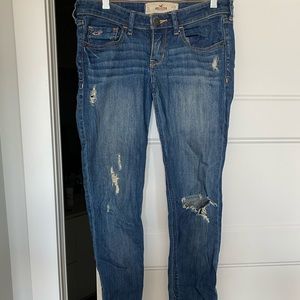 Hollister Distressed Skinny Jeans